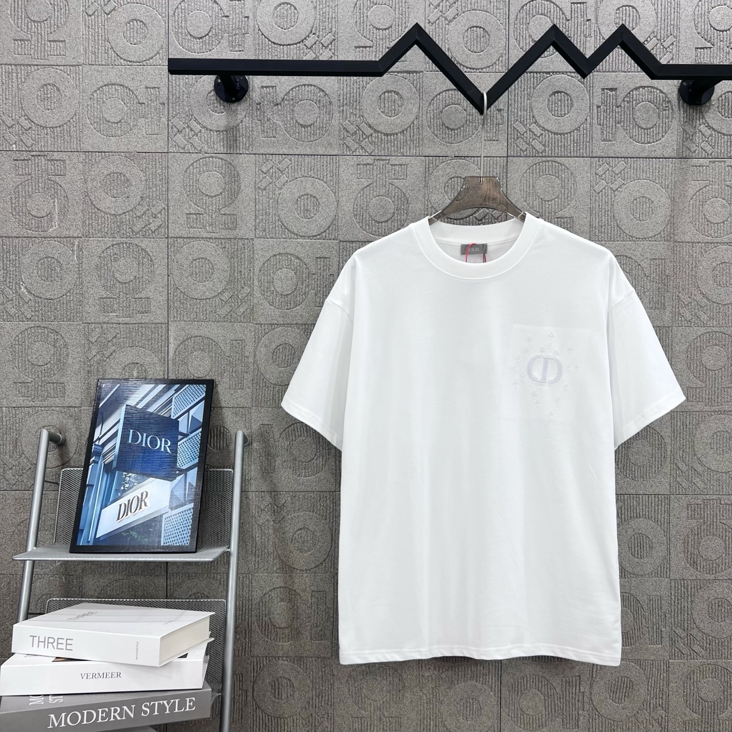 Dior T Shirt  Embroider Logo Size XS-L