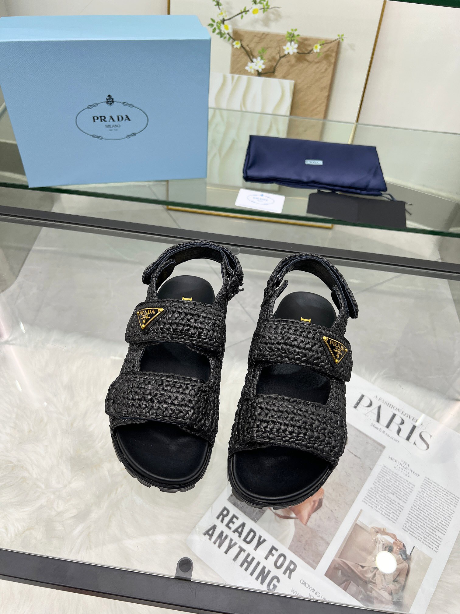 Prada 2024 New Monolith sandals Size 36-41