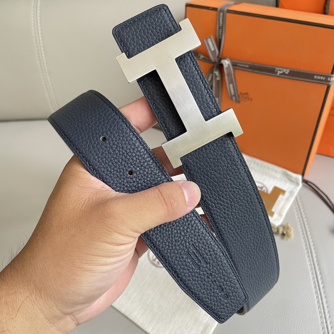 Hermes Mens Belt Width 3.8cm