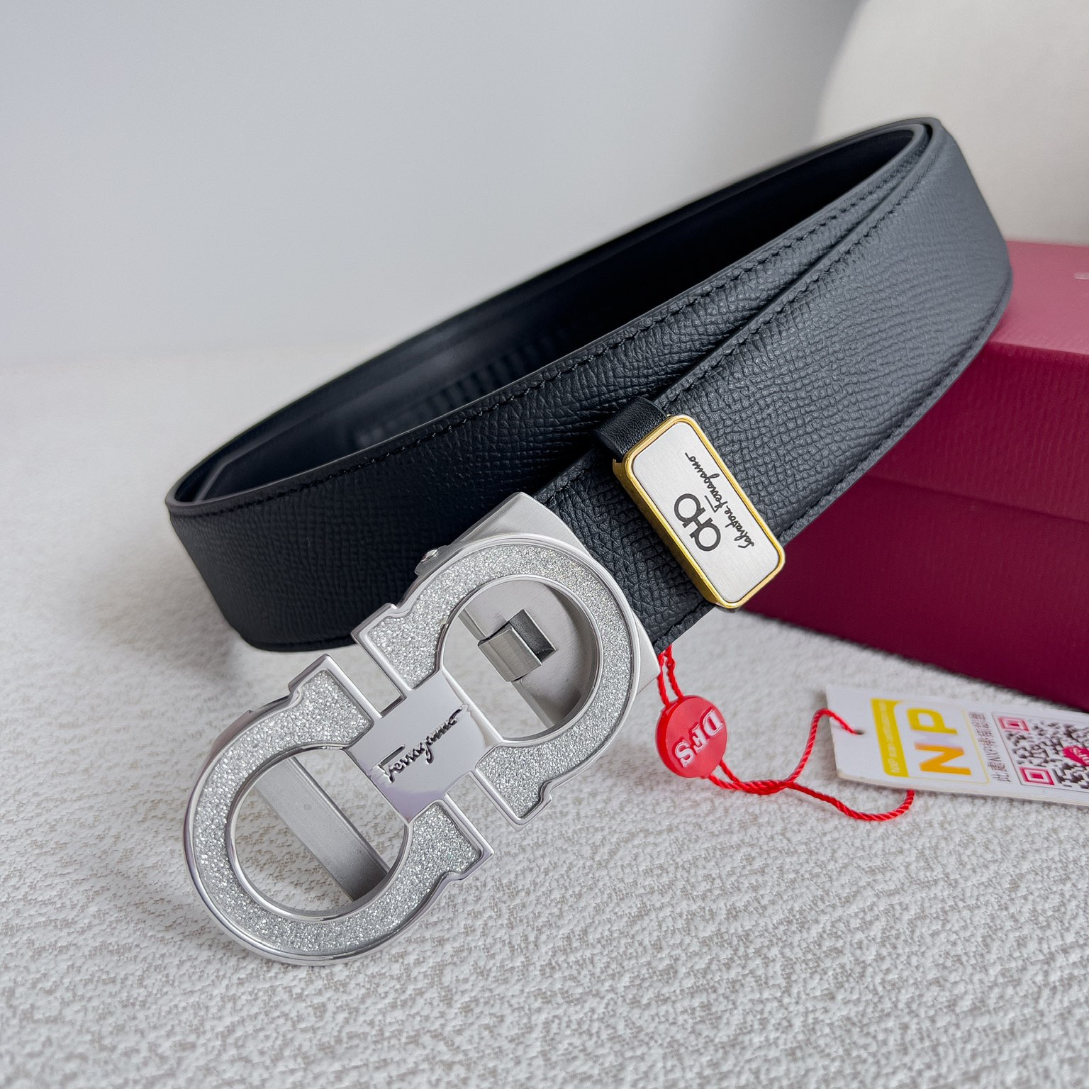 Ferragamo Mens Belt Width 3.5cm