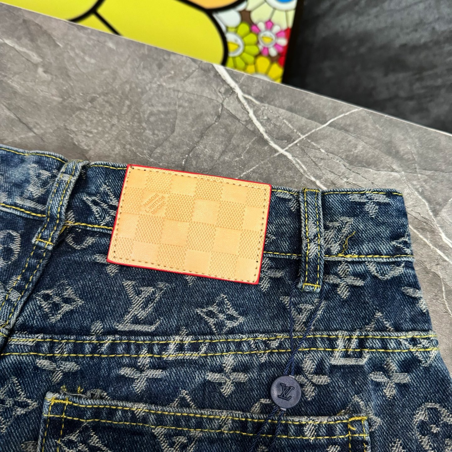 Louis Vuitton Unisex Jeans Size S-XL