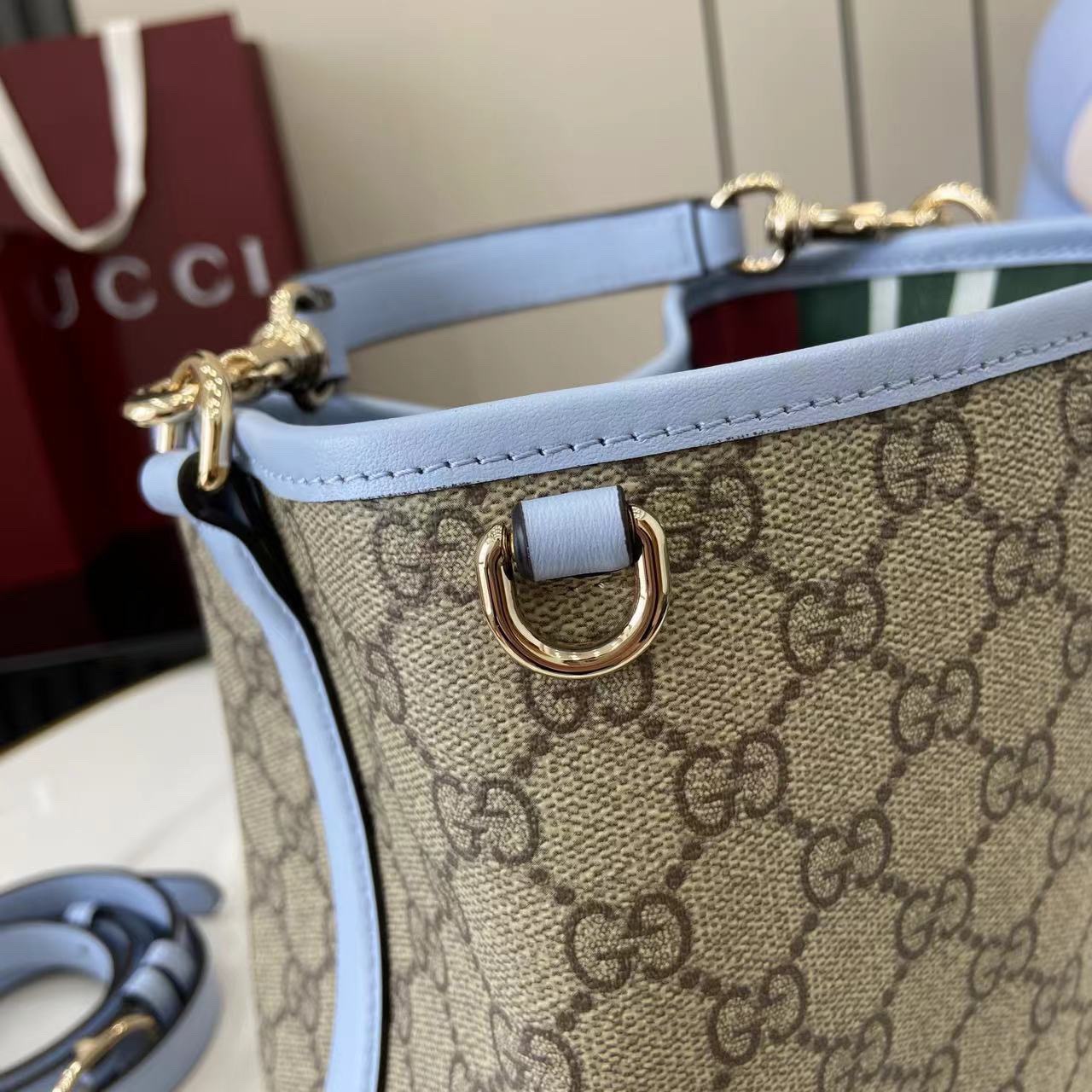 Gucci GG Emblem Women Shoulder Bags Size 20*18*11cm