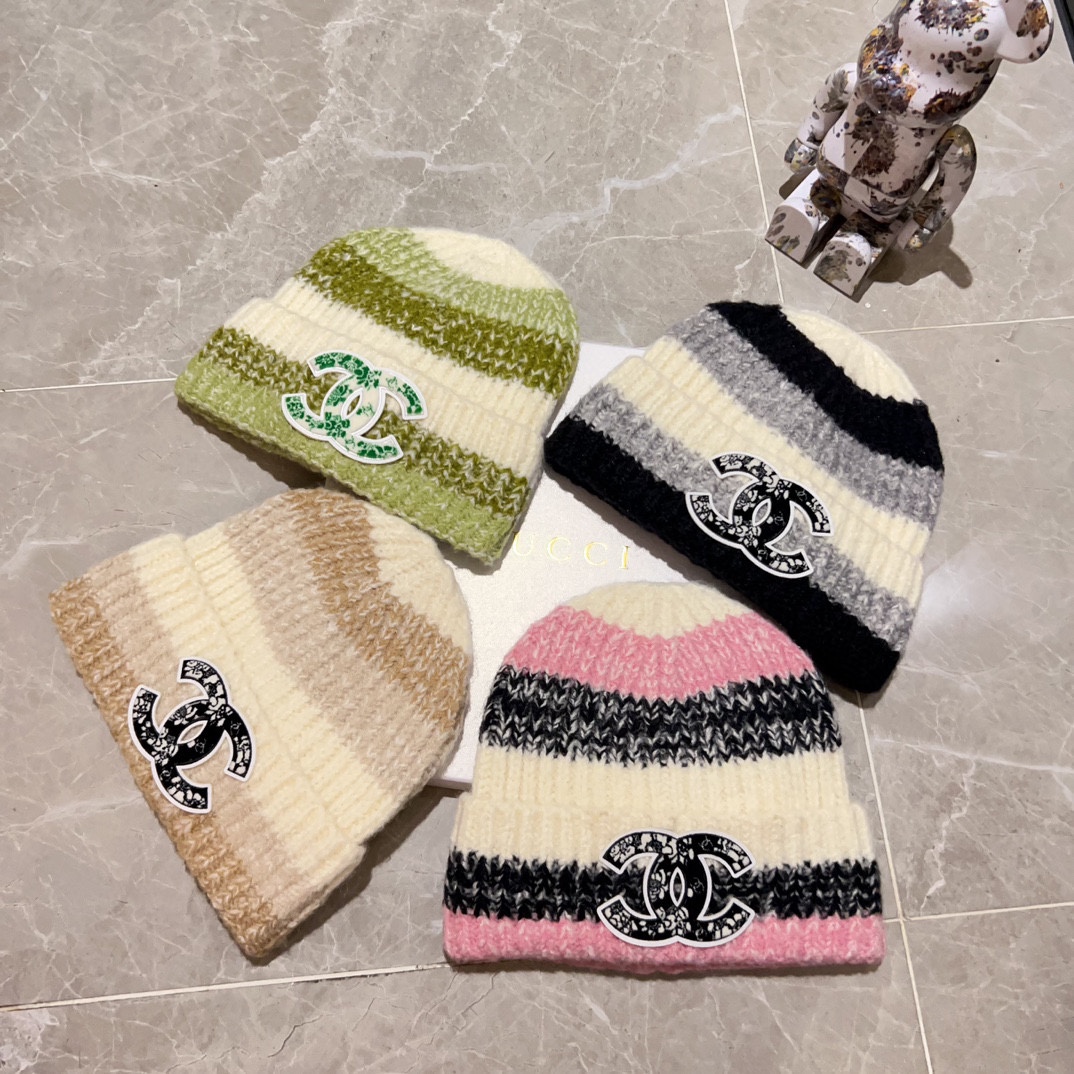 Chanel Knitted Hat 4-Color