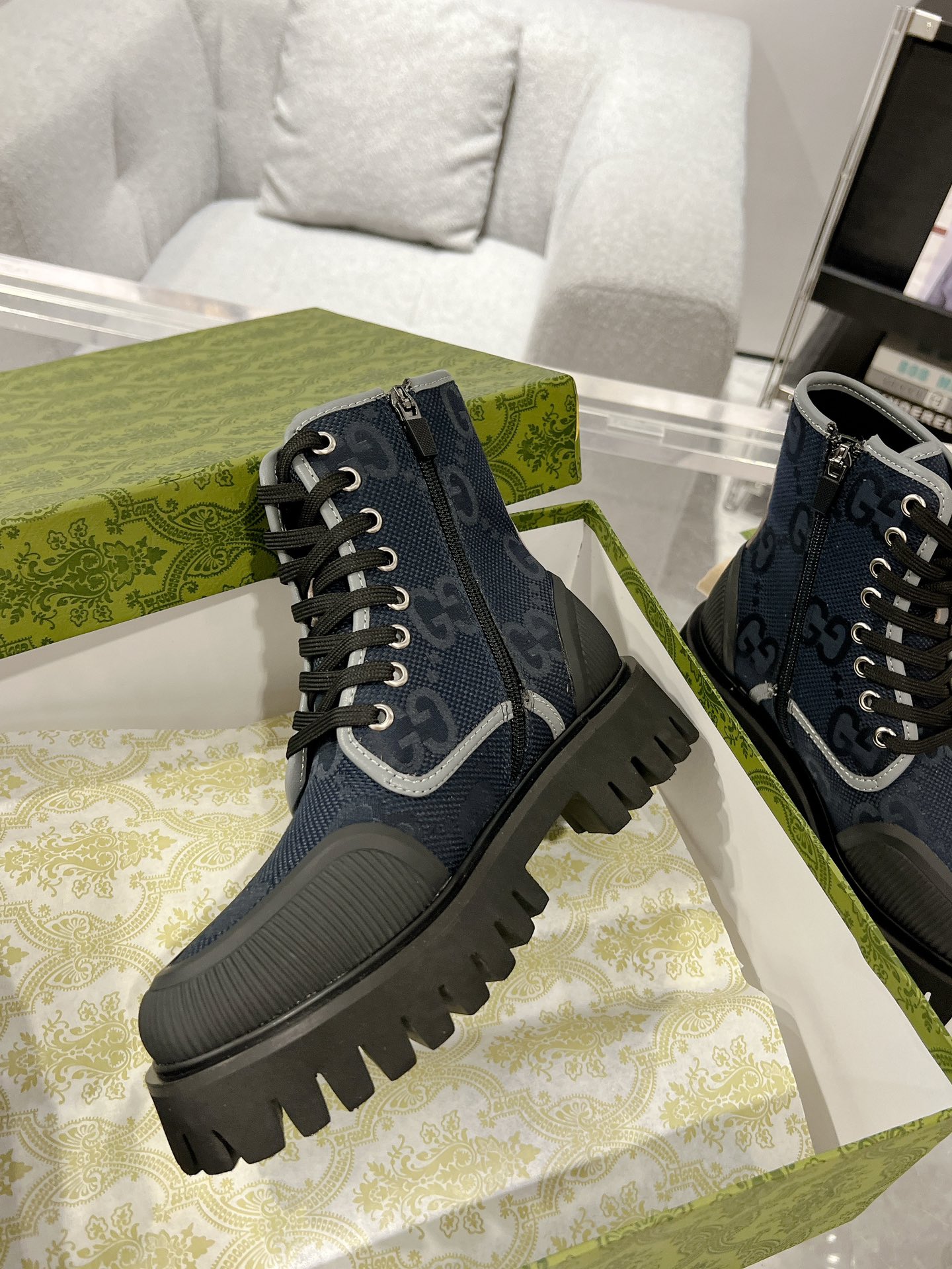 Gucci 23ss Women Boots Size 36-46