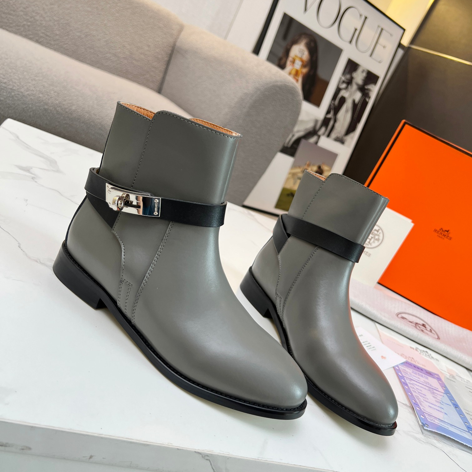 Hermes Women Kelly Boots Size 36-41