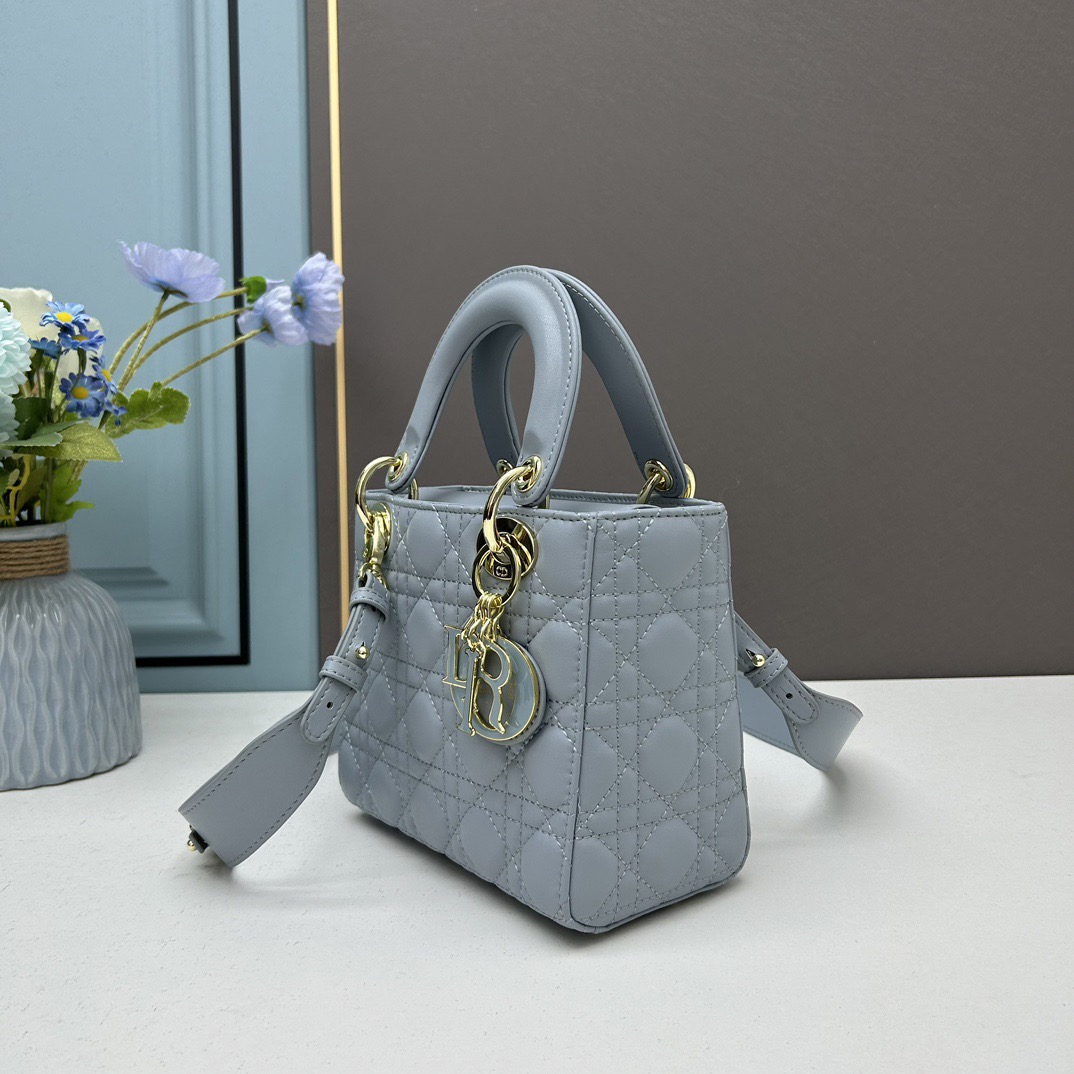 Dior Mini Lady Women Shoulder Bags 20*17*9cm