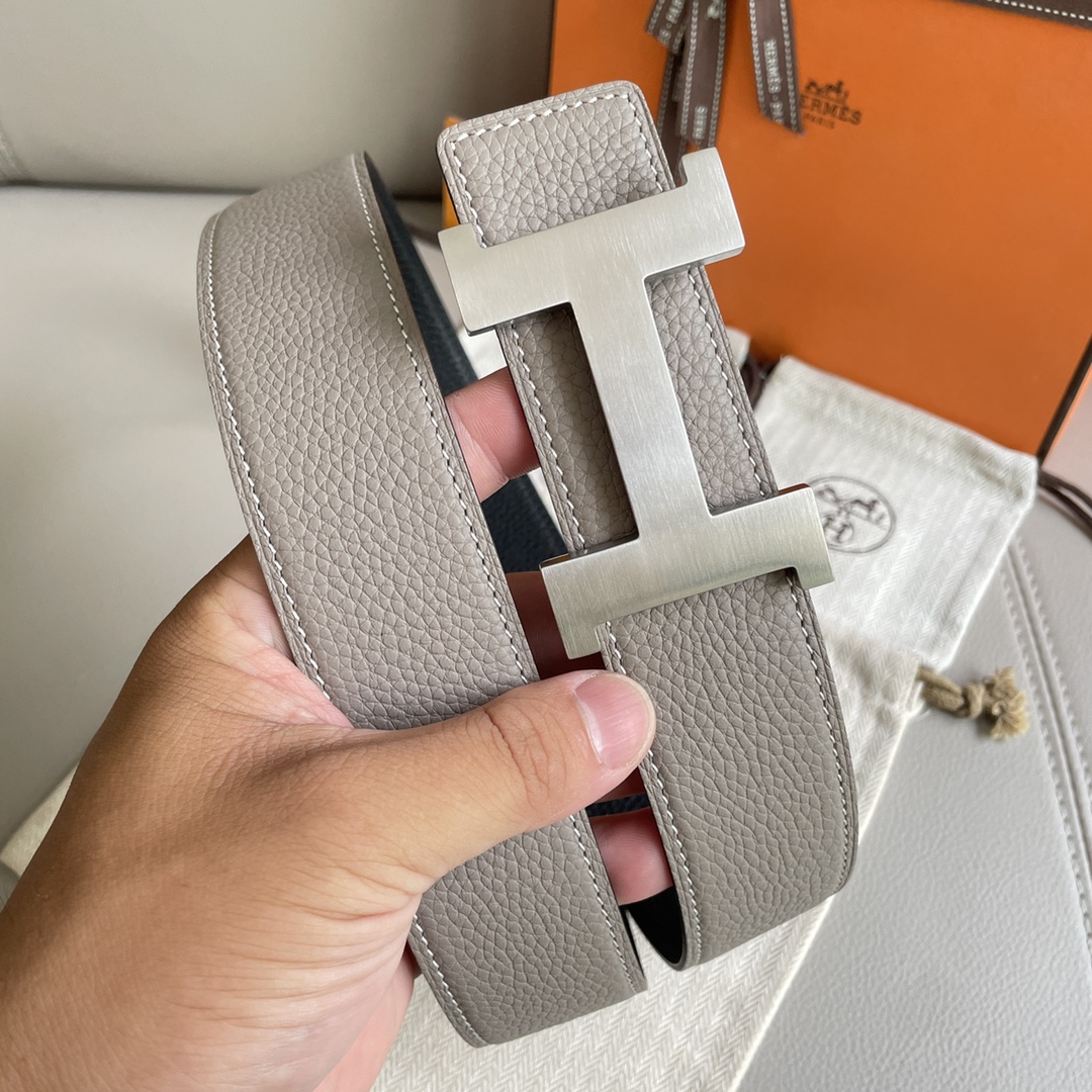 Hermes Mens Belt Width 3.8cm