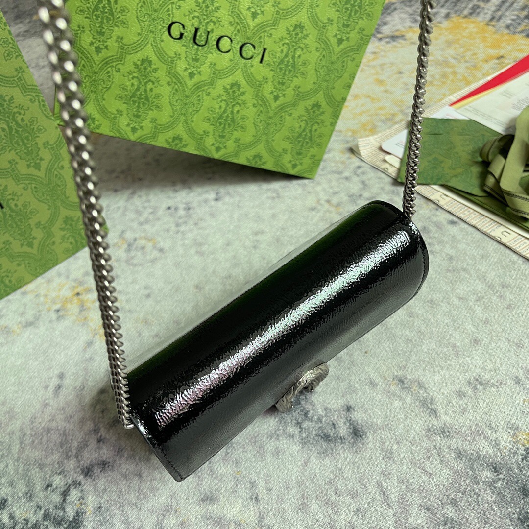 Gucci Dionysus Super-Mini Women Shoulder Bags 17.5*11*6.5cm