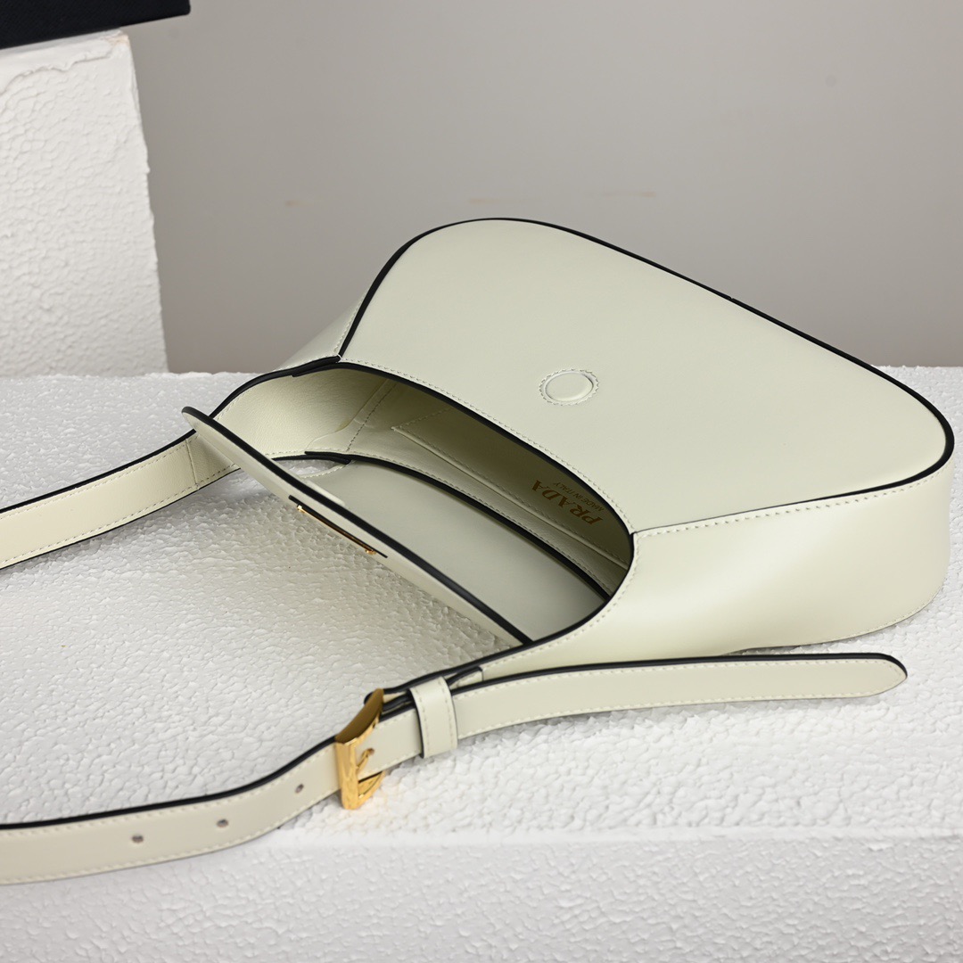 Prada 1BD358 Small Leather Women Shoulder Bags Size 25*15*5.5cm