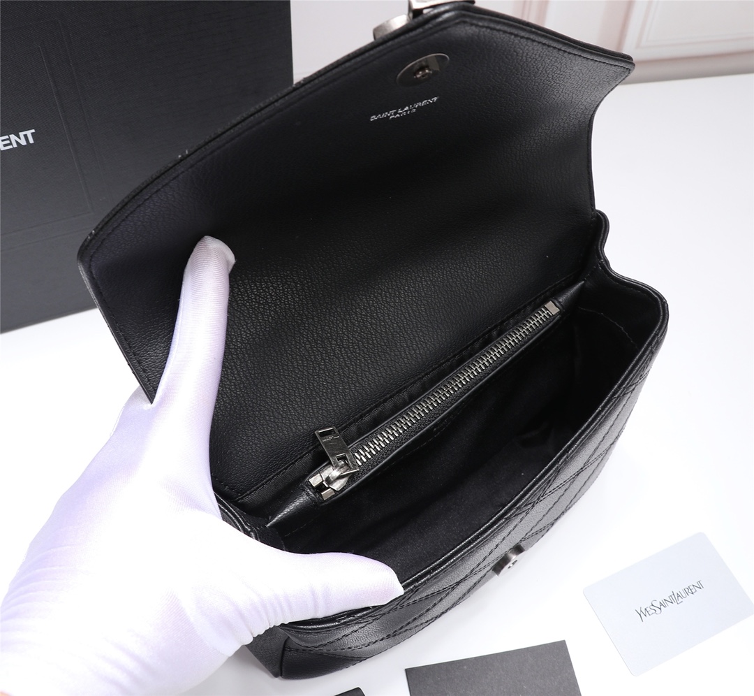 YSL Women Shoulder Bags Size 24*20*8.5cm