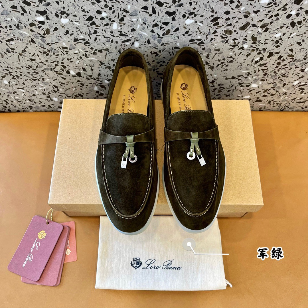 Loro Piana Men Women Loafers Size 36-45