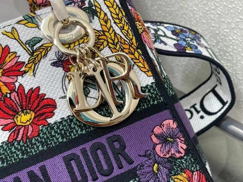 Dior Lady Women Shoulder Bags 24*20*11cm