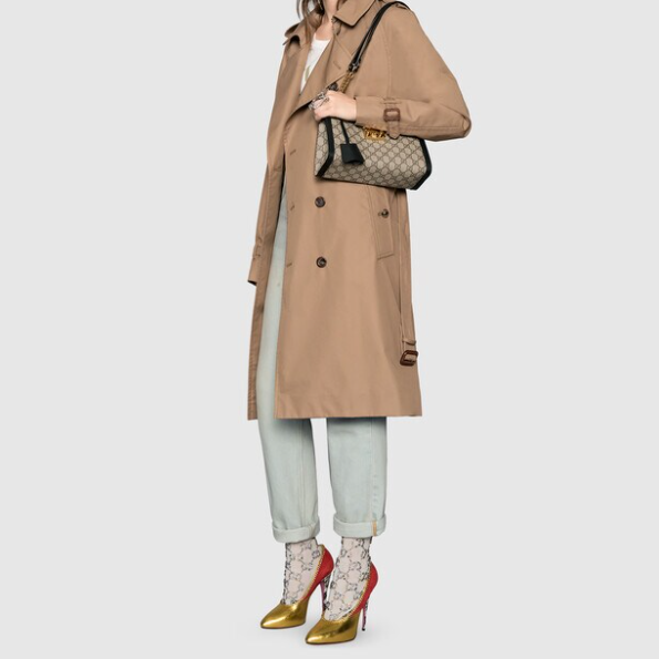 Gucci GG Supreme Padlock Women Shoulder Bags Size 26*18*10cm