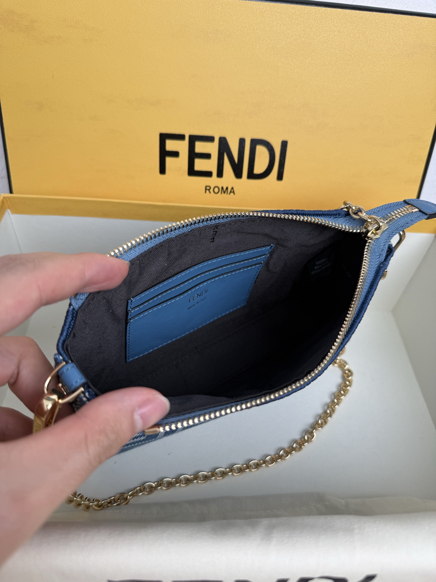 Fendi Women Shoulder Bags Size 20*13*3cm