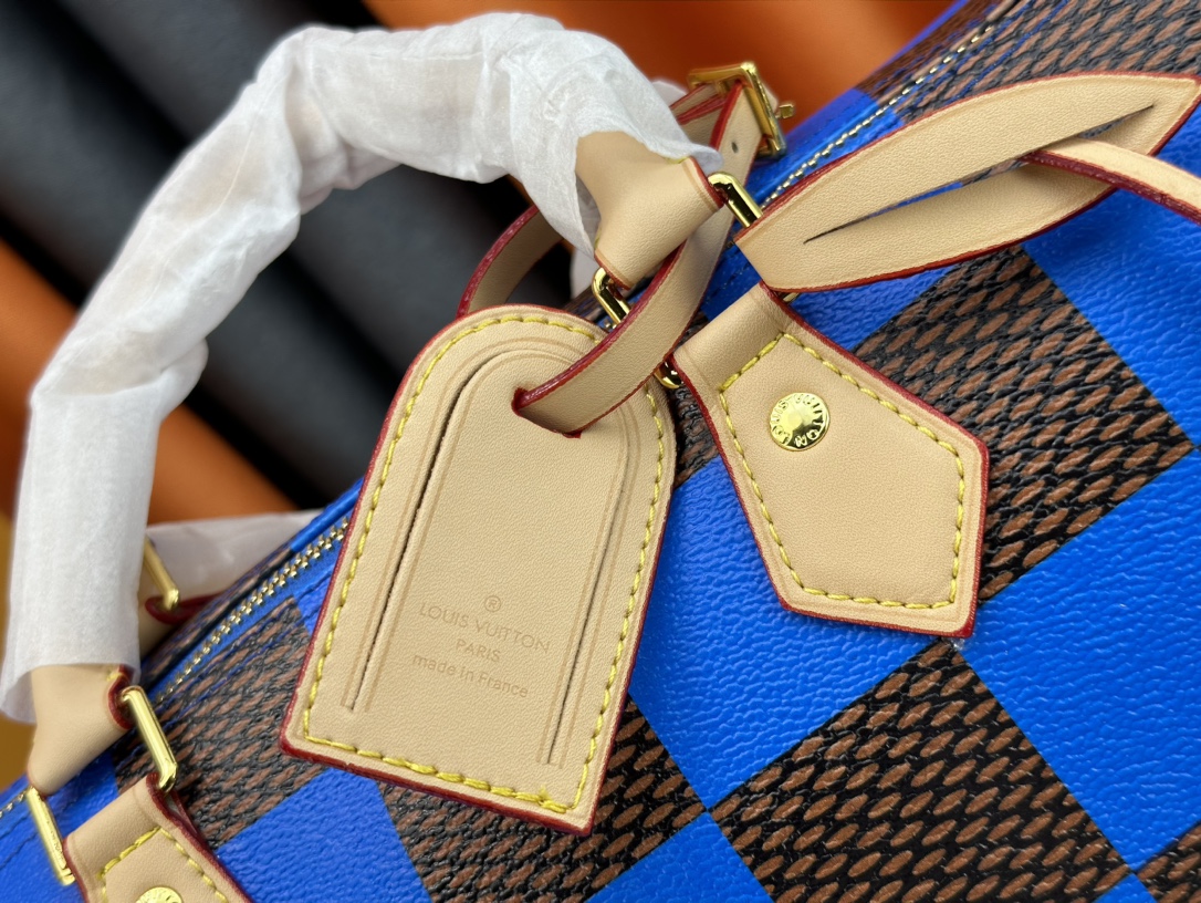 Louis Vuitton M24422 Speedy P9 Bandoulière 40 Monogram Leather Pharrell Williams Travel Bags Size 40*26*23cm