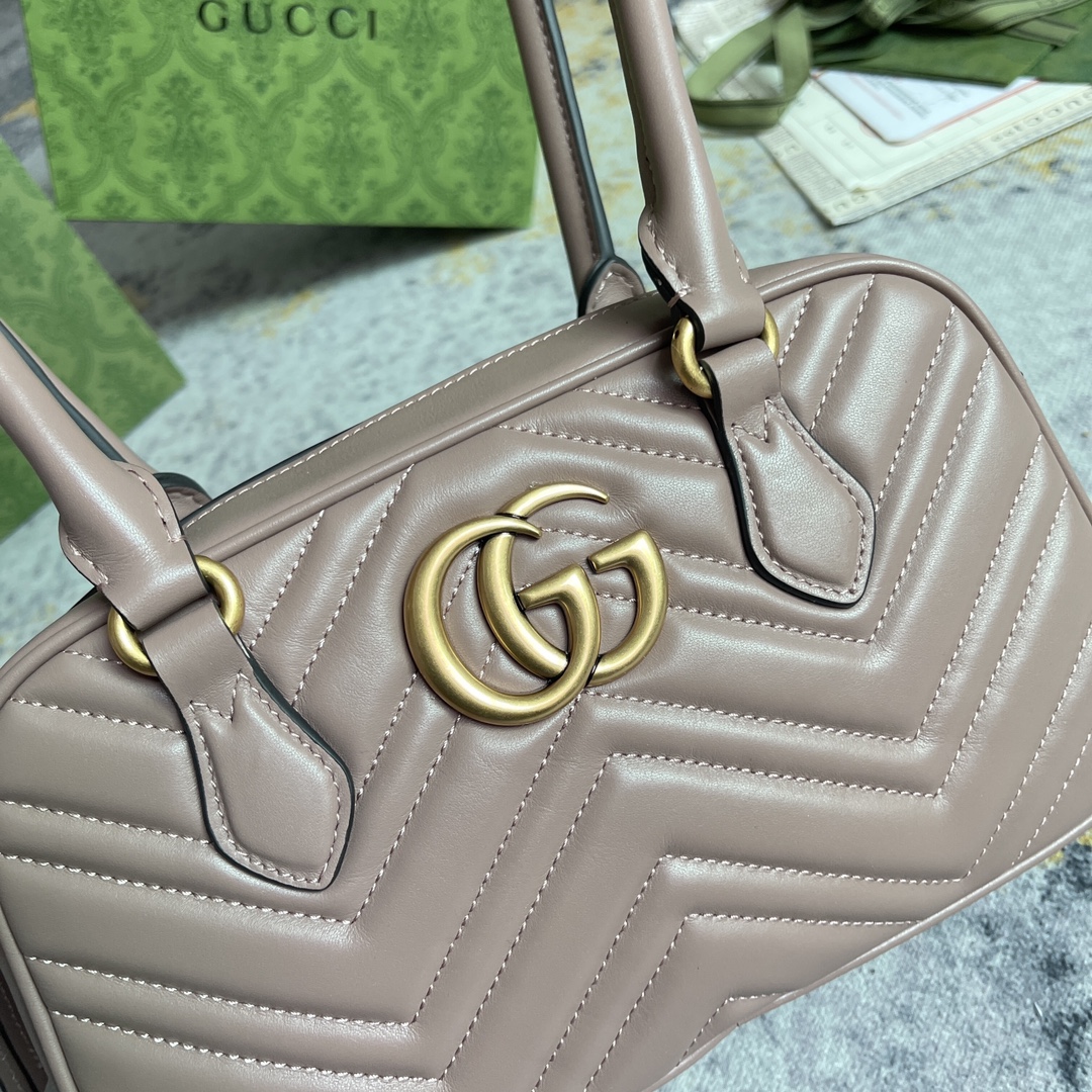 Gucci Women Shoulder Bags Size 25.5*15.5*6.5cm