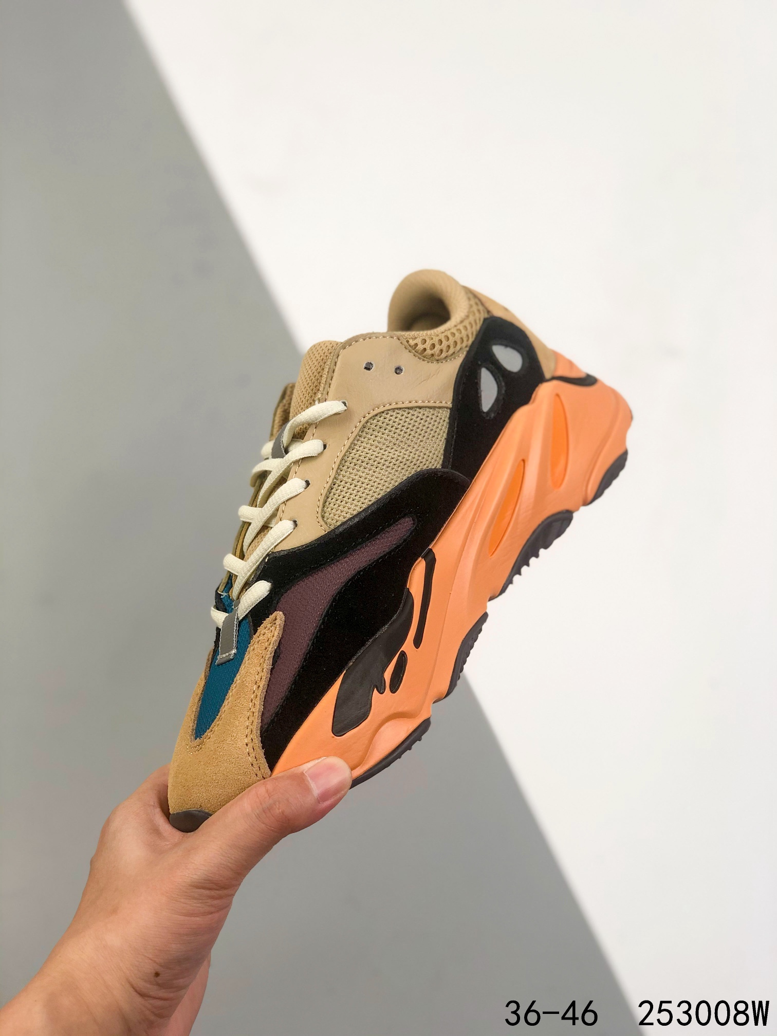Yeezy Boost 700 V1 Sun Mens/Women's Sneakers Shoes 36 - 45