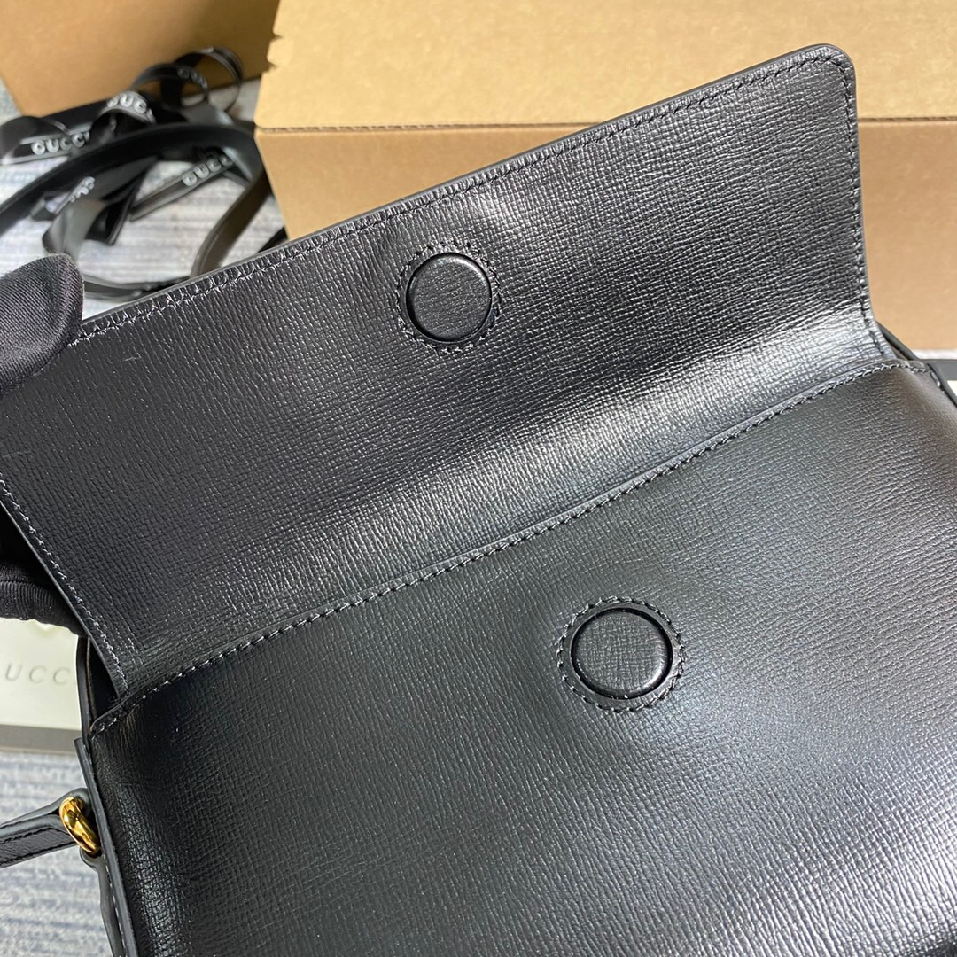 Gucci GG Horsebit 1955 Women Shoulder Bags Size 22.5*17*6.5cm