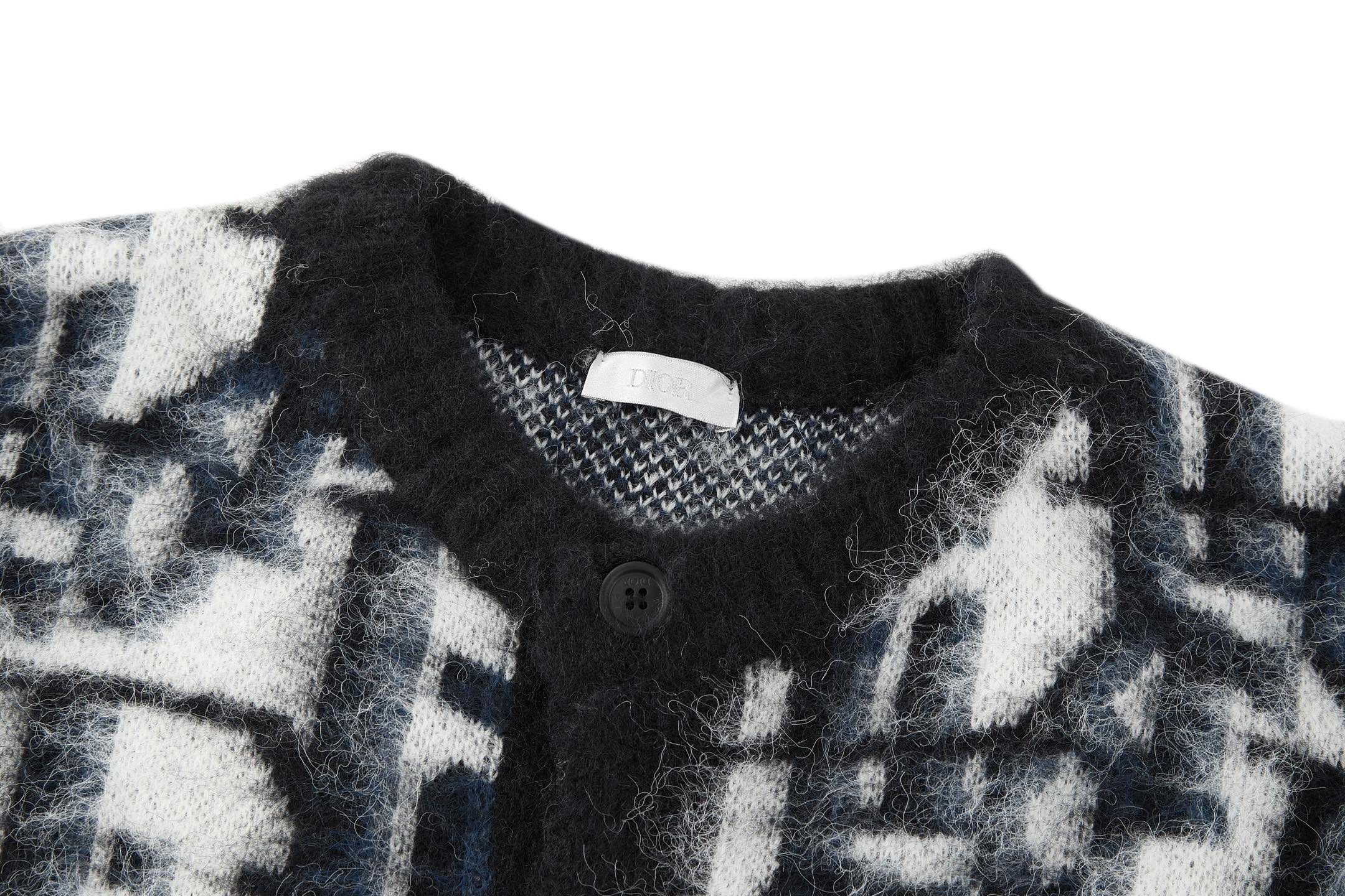 Dior NEW Knitwear Mohair Sweatshirt Size S-XL