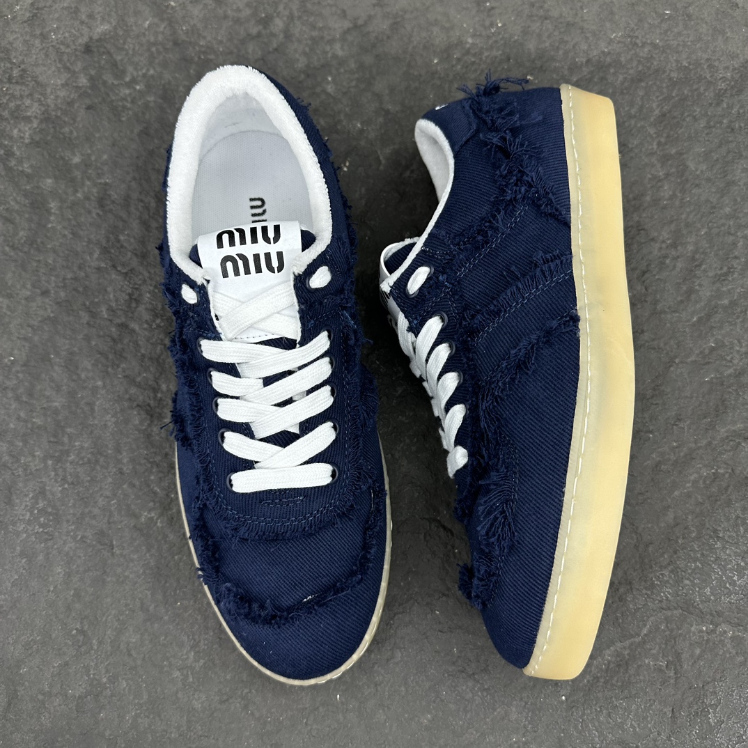 MiuMiu Denim denim fabric Sneaker Size 35-40