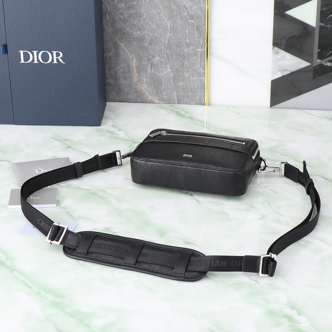 Dior Oblique Galaxy Mens Shoulder Bags Size 22*15*6cm