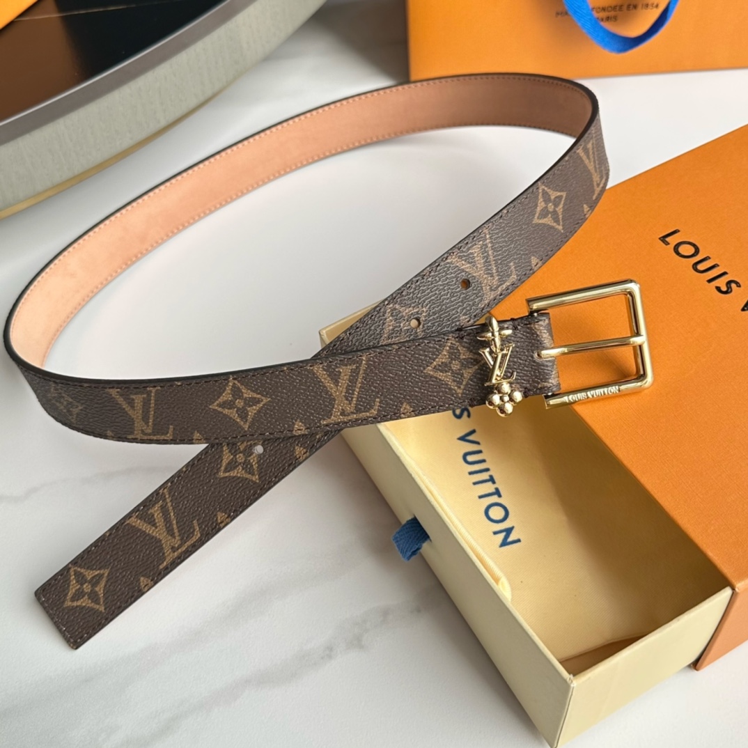 Louis Vuitton Women Belt Width 3cm