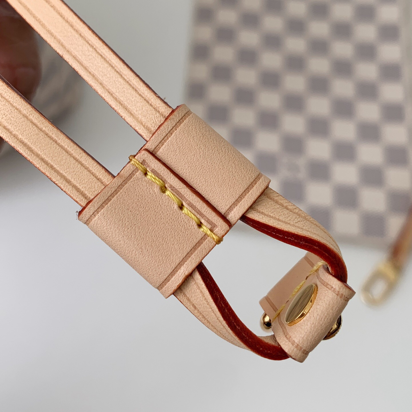 Louis Vuitton N41360 Neverfull Women Bags White Size 32*29*17cm