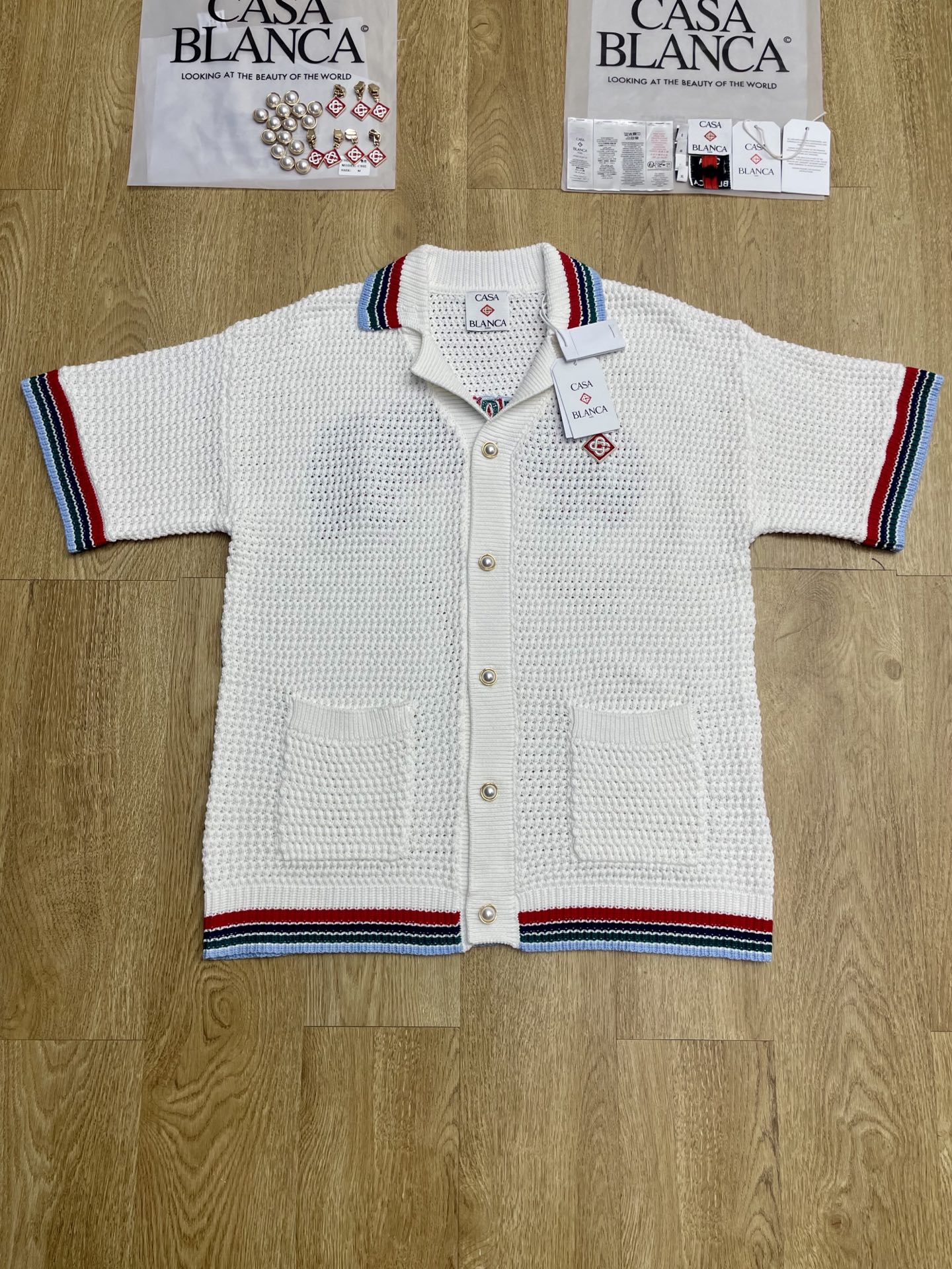 Casablanca Polo Shirt Size S-XL