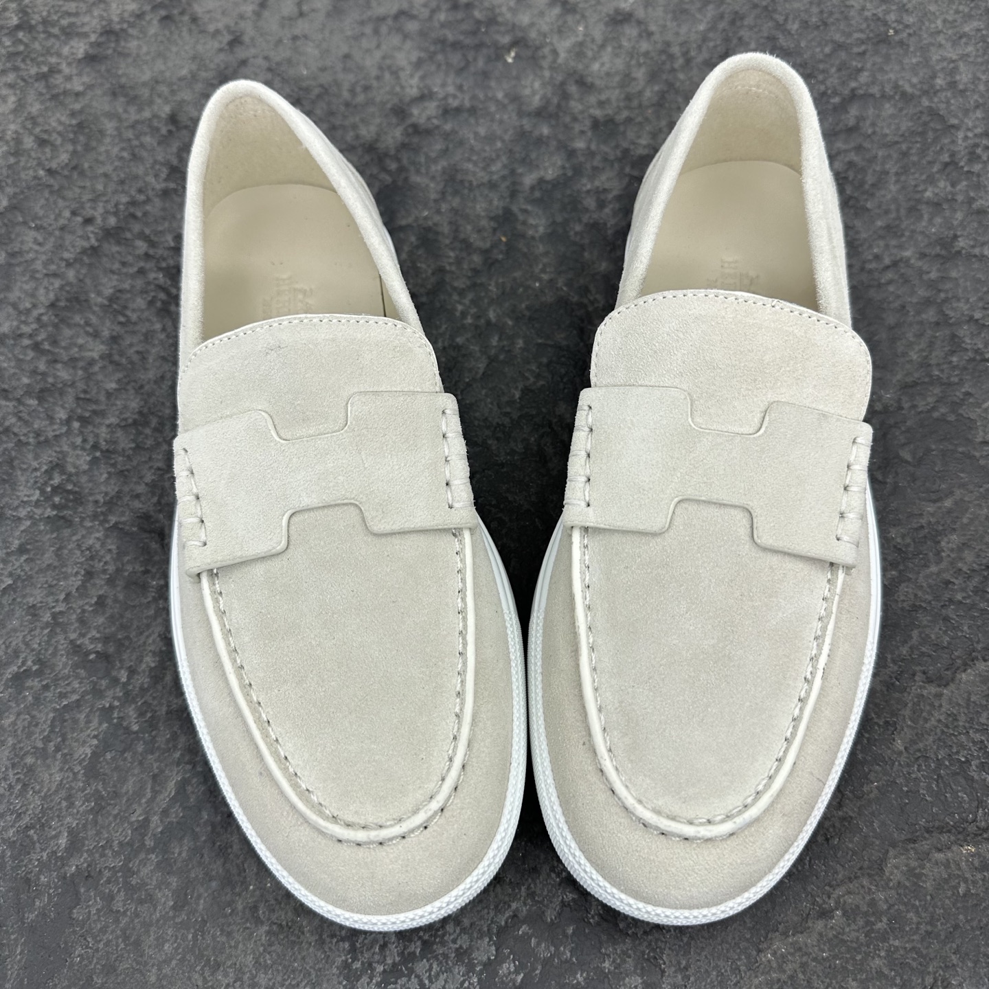 Hermes Job Unisex Loafers Size 35-46