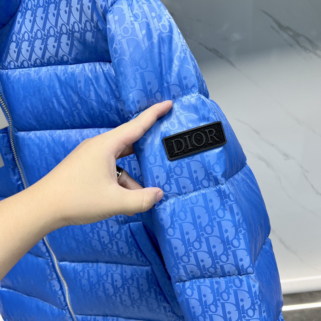 Dior 23FW Oblique Unisex Winter Jacket Size 46-54