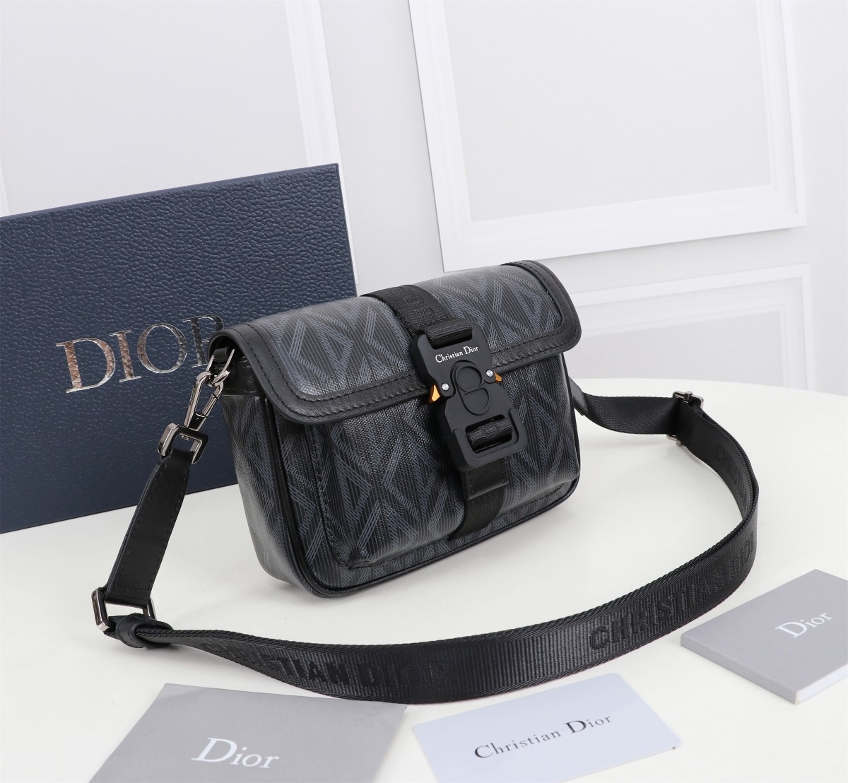 Dior Mini Hit The Road Mens Shoulder Bags Size 19*11*4cm