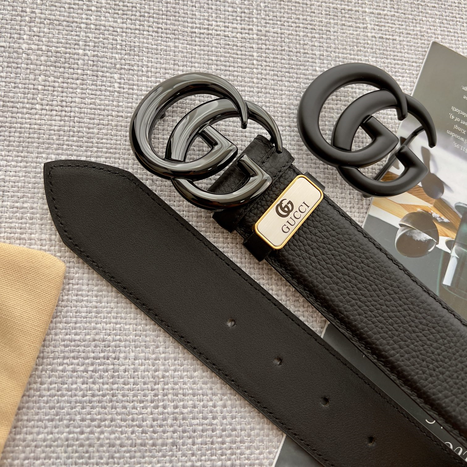 Gucci Mens Belt Width 3.8cm