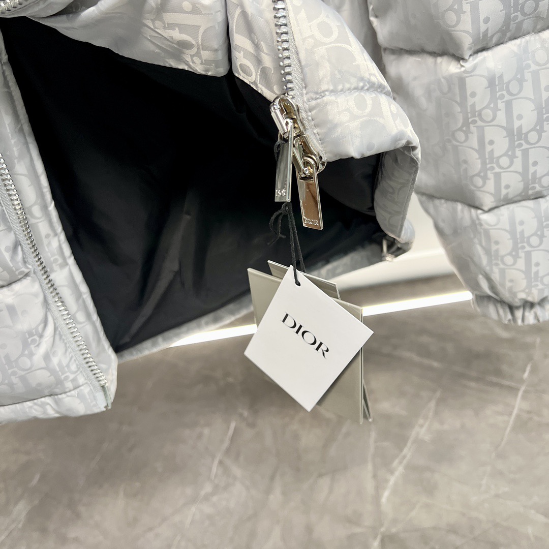 Dior 23FW Oblique Unisex Winter Jacket Size 46-54