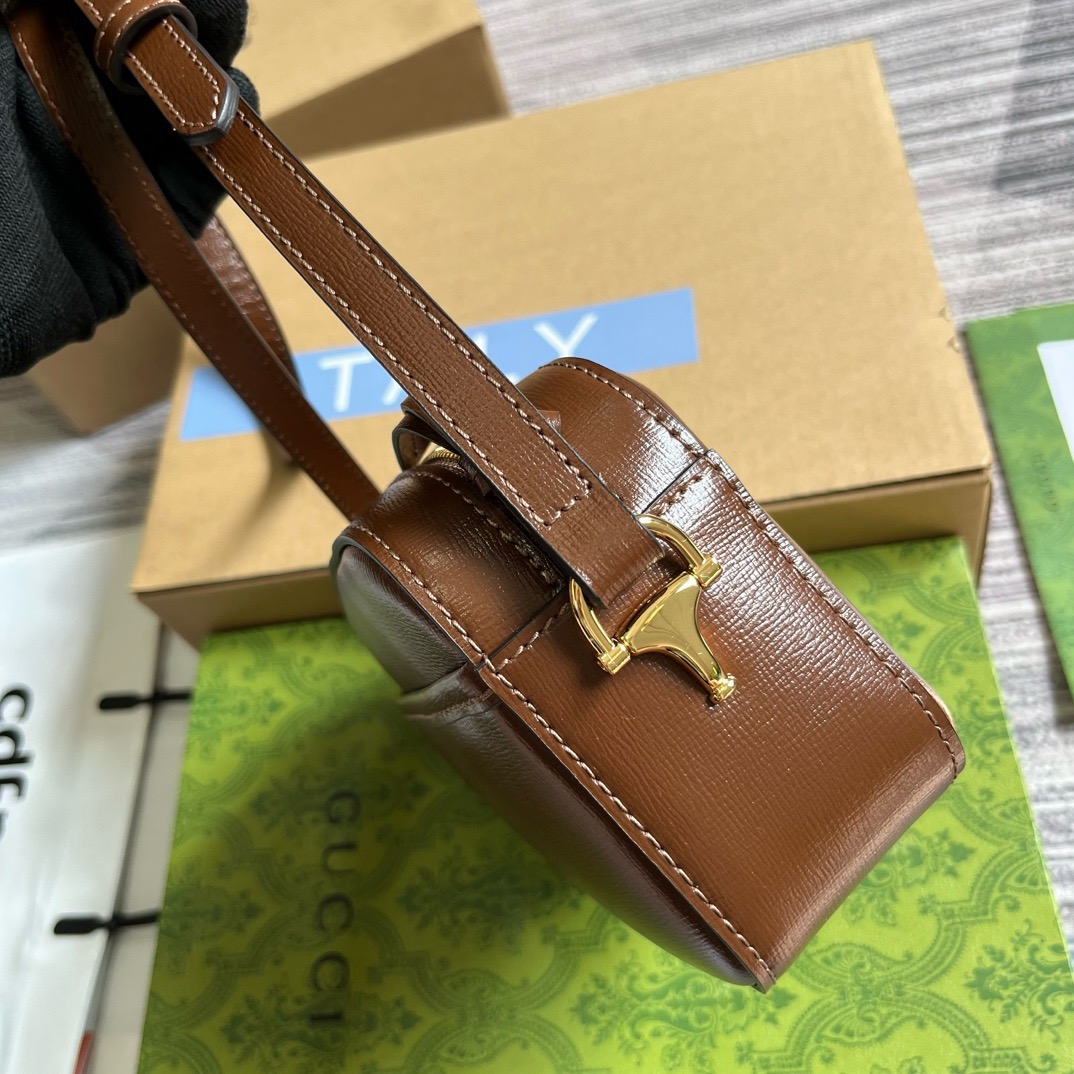 Gucci Kleine Gucci Horsebit 1955 Women Shoulder Bags 20*13*6cm