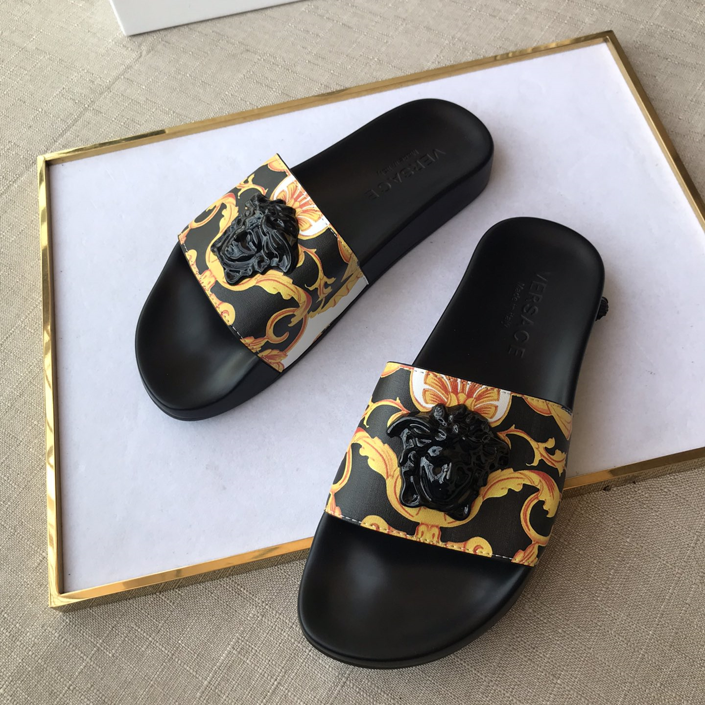 Versace Mens Women Sandals Gr. 36-46