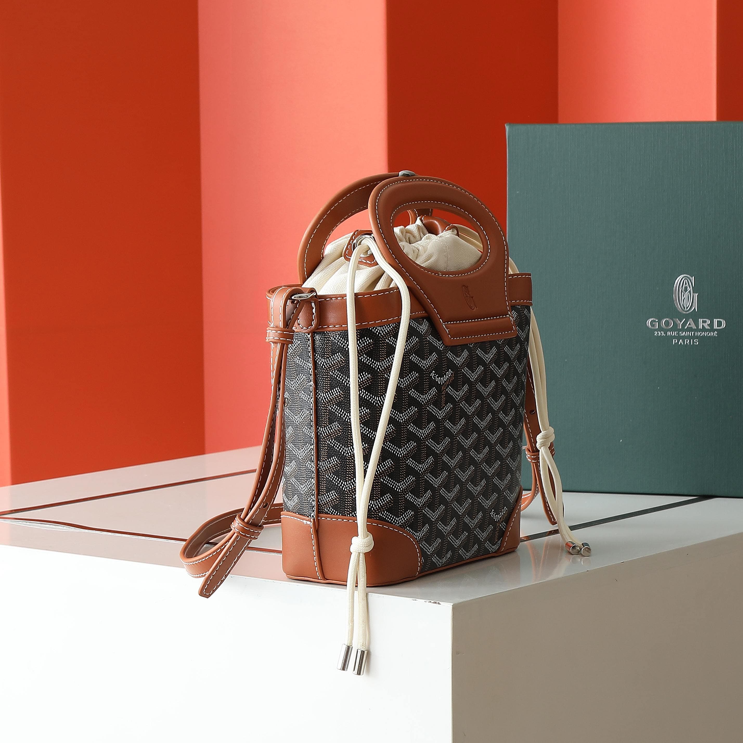 Goyard Beluga Women Shoulder Bags Size 23*18.5*8cm