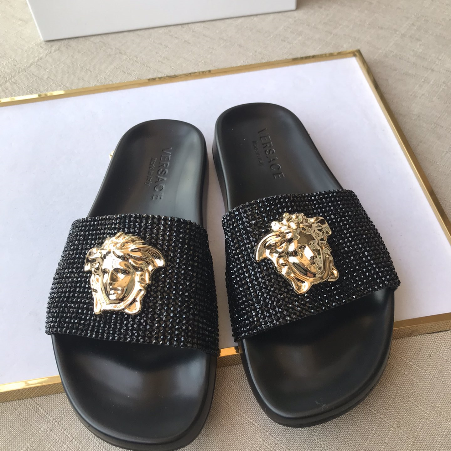Versace Mens Women Sandals Gr. 36-46
