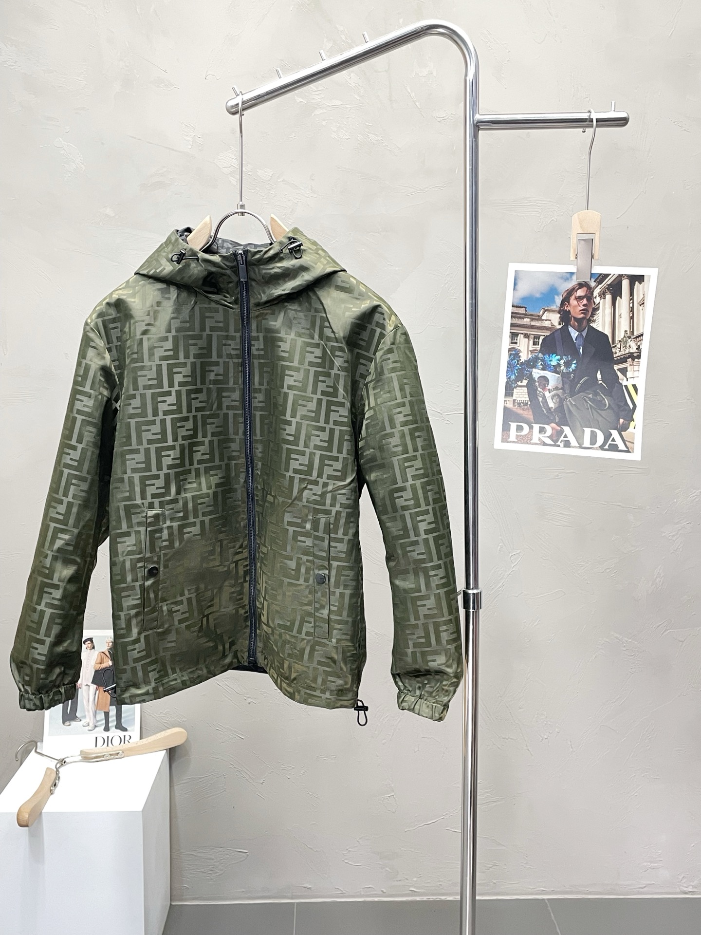 Fendi Unisex Jacket Size M-XXXL