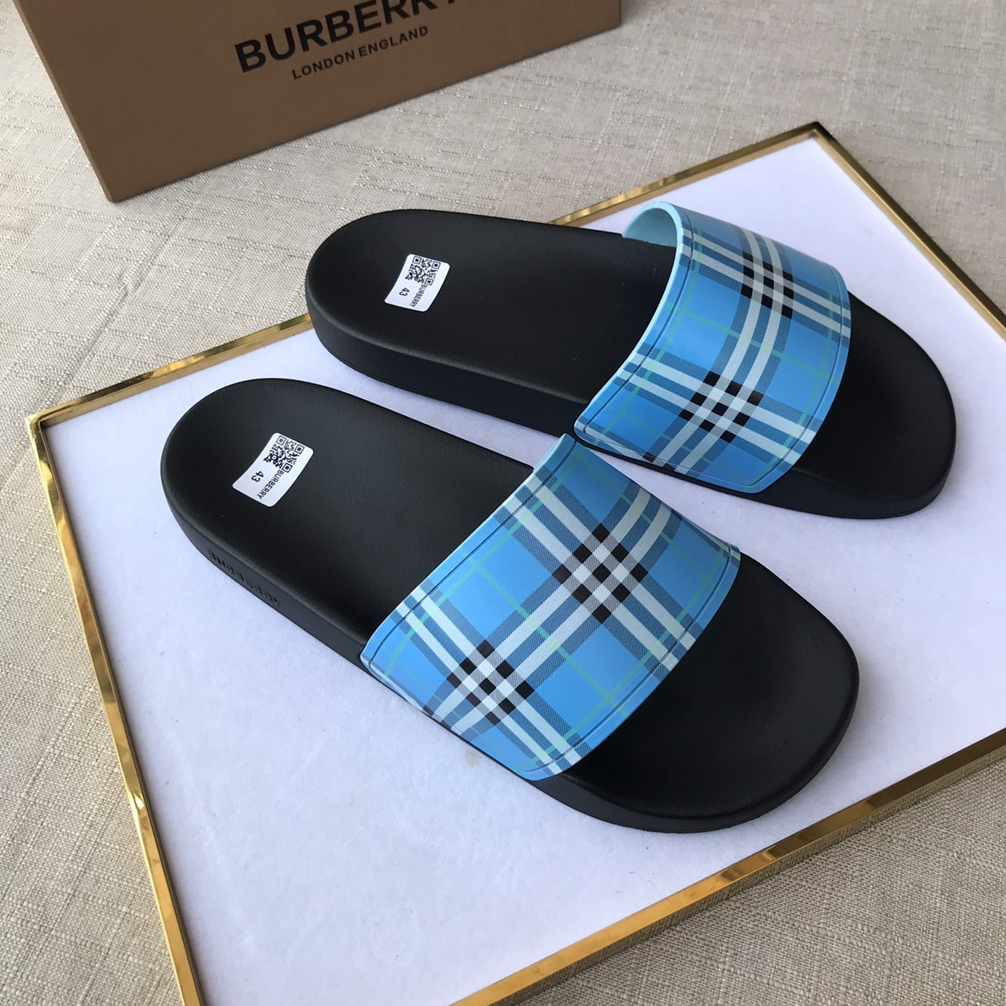 Burberry Mens Women Sandals Gr. 36-46