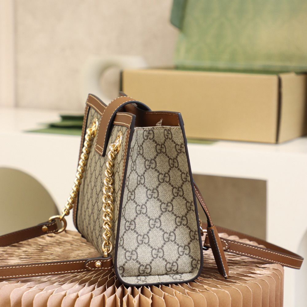 Gucci GG Supreme Padlock Women Shoulder Bags Size 26*18*10cm