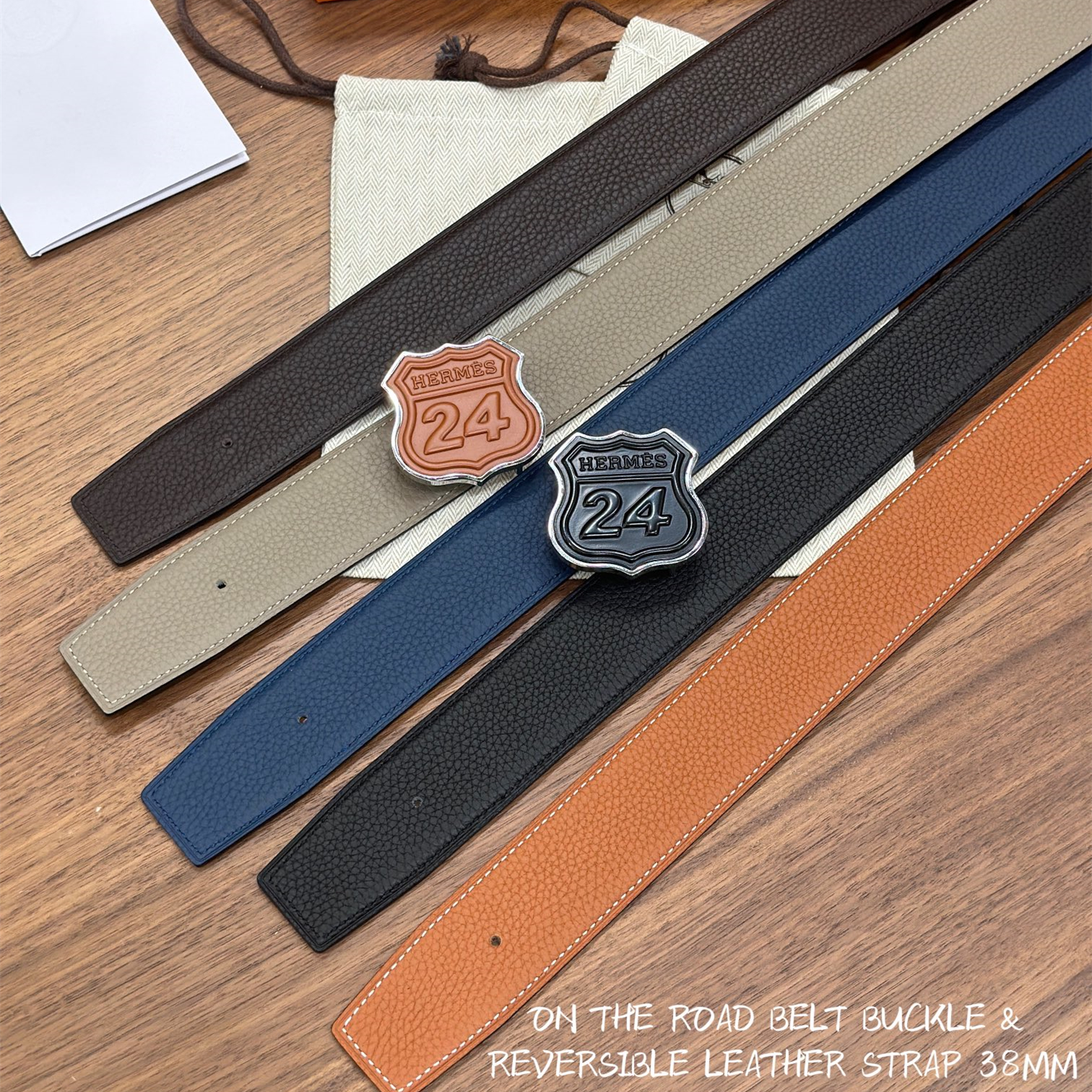 Hermes Mens Belt Width 3.8cm
