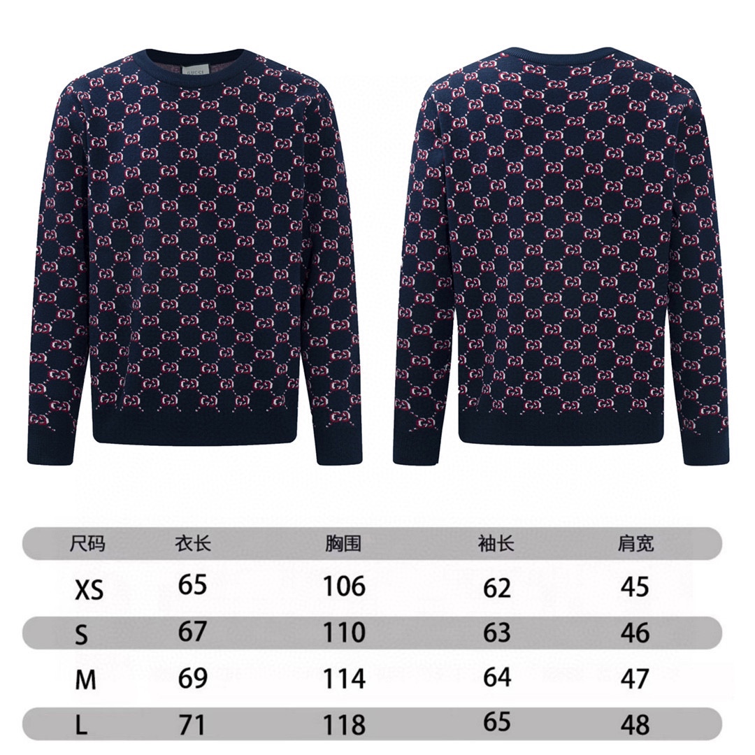 Gucci Unisex Knitwear Sweatshirt Size S-XL