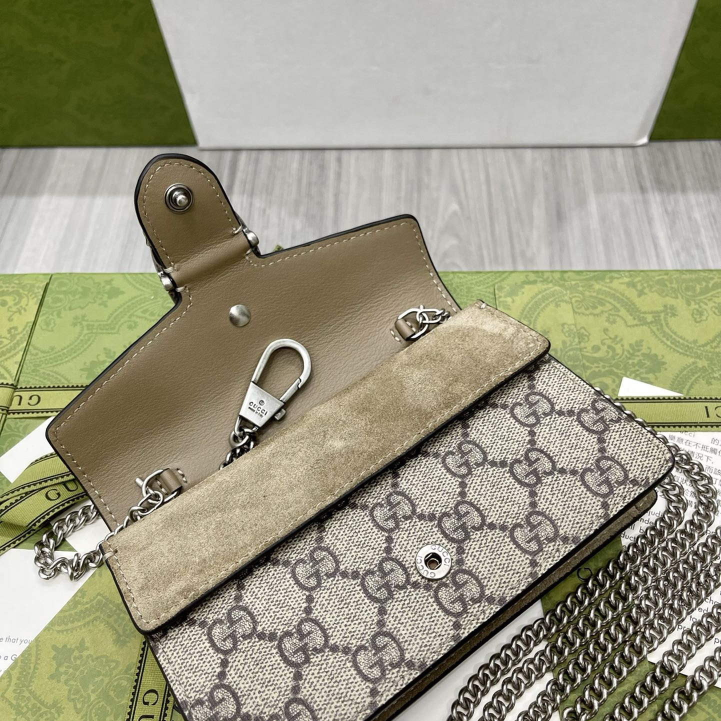 Gucci Dionysus Mini Women Shoulder Bags 16.5*10*4.5cm