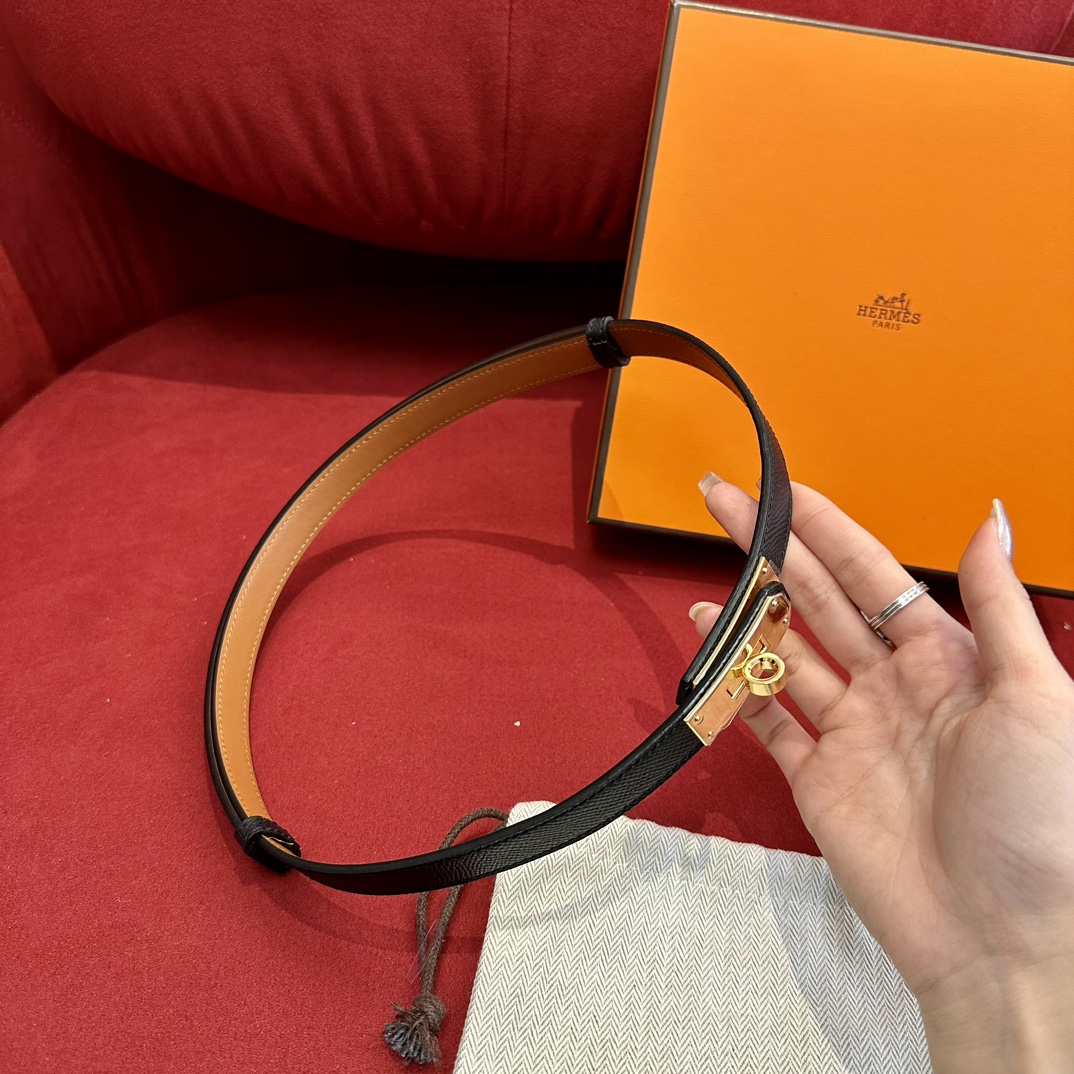 Hermes Women Belt Width 2cm