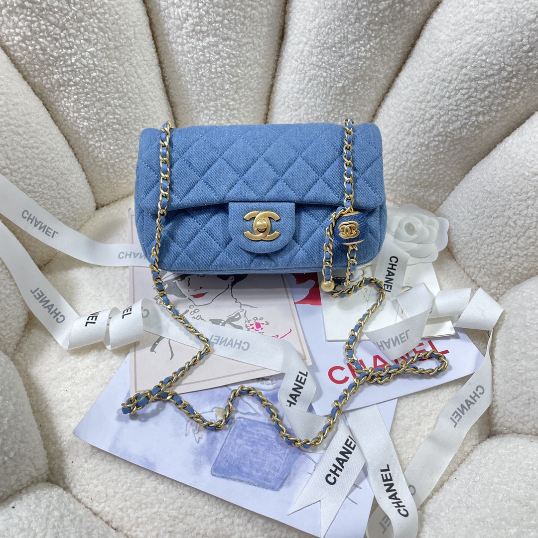 Chanel AS1787 Shoulder Bags Sheepskin 20cm