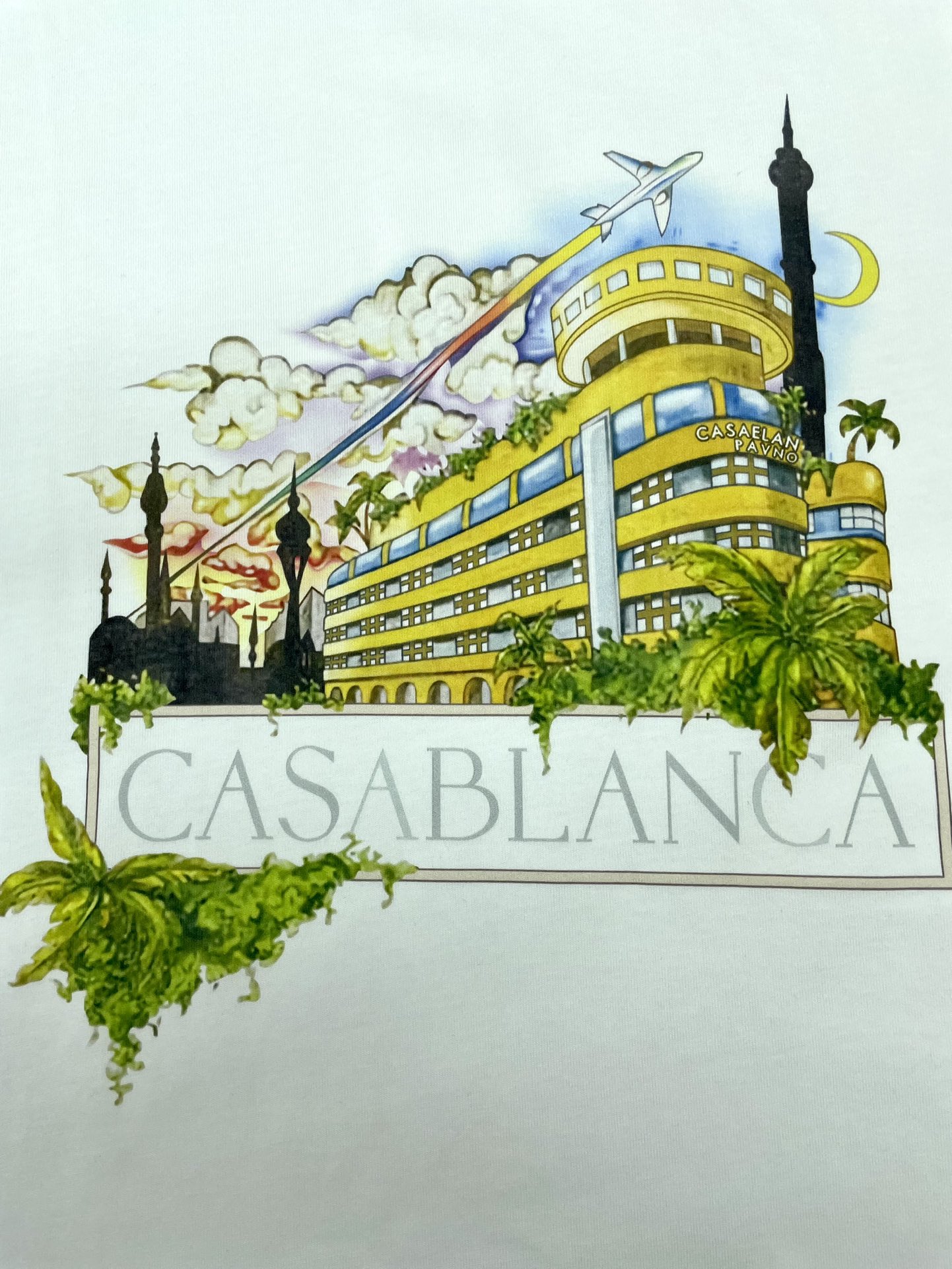 Casablanca T Shirt Size S-XL