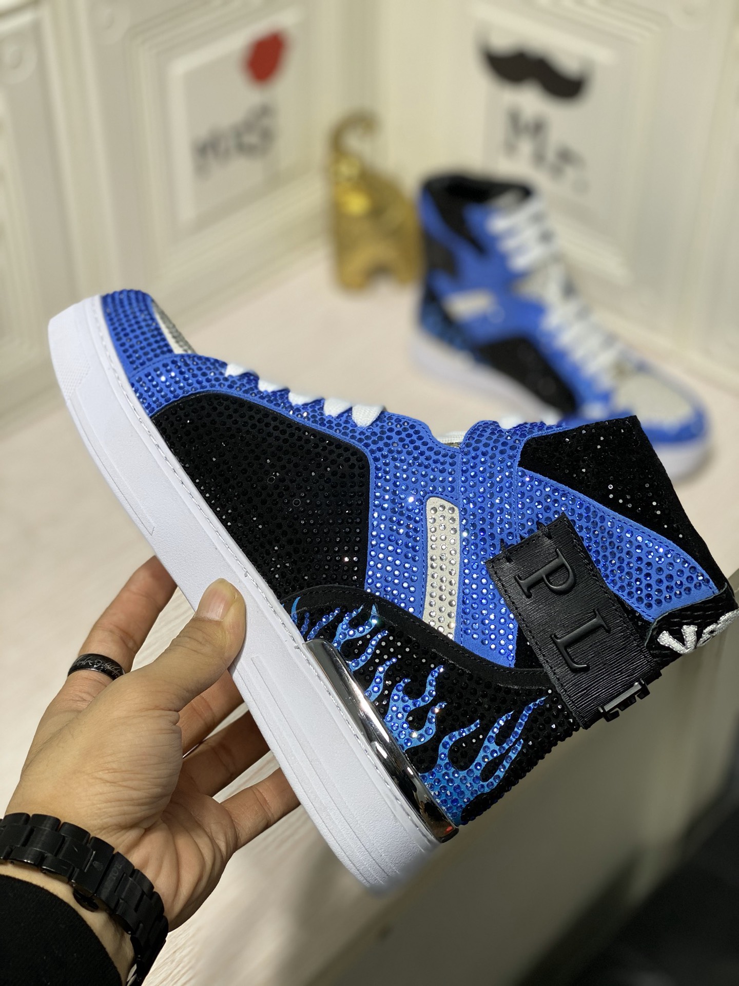 Philipp Plein Mens Outdoor Sneakers Shoes 38 - 45