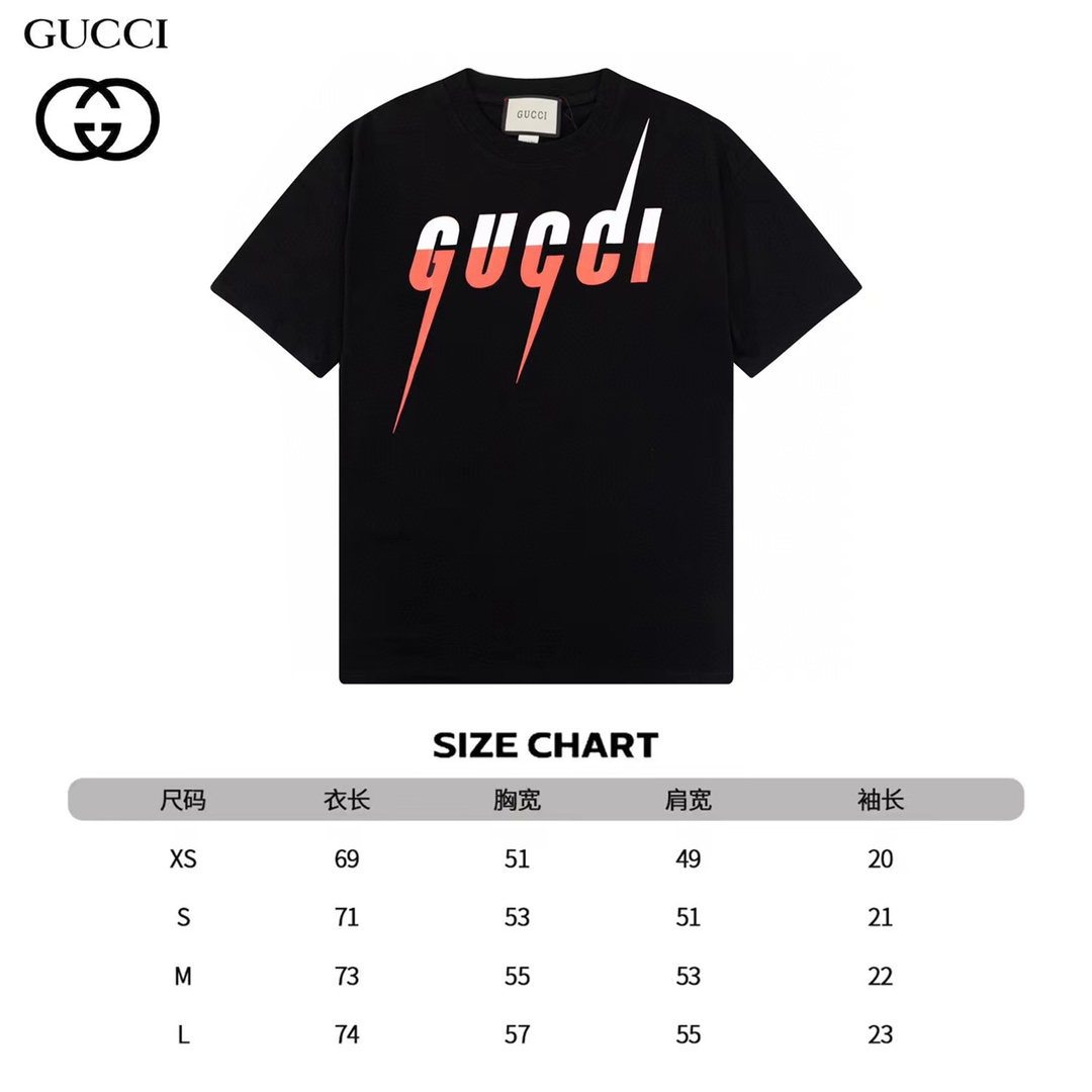 Gucci New Summer T Shirt Size XS-L