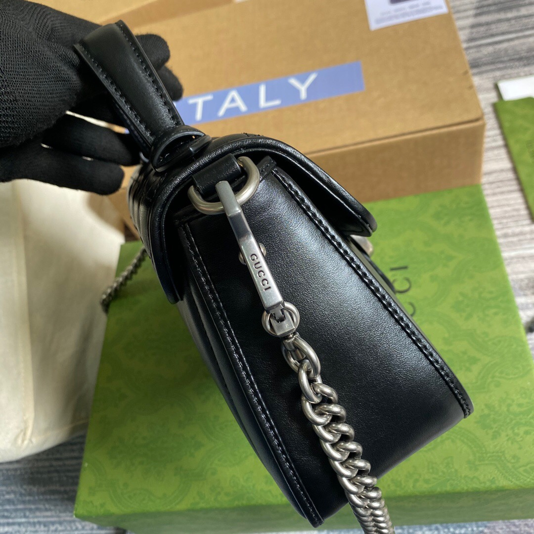 Gucci GG Marmont Top Handle Women Shoulder Bags Size 21*15.5*8cm