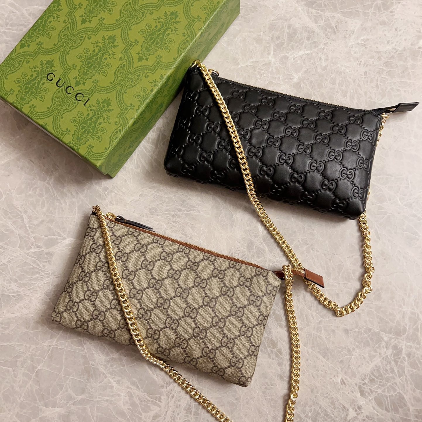 Gucci Women Shoulder Bags Size 23*15*3cm